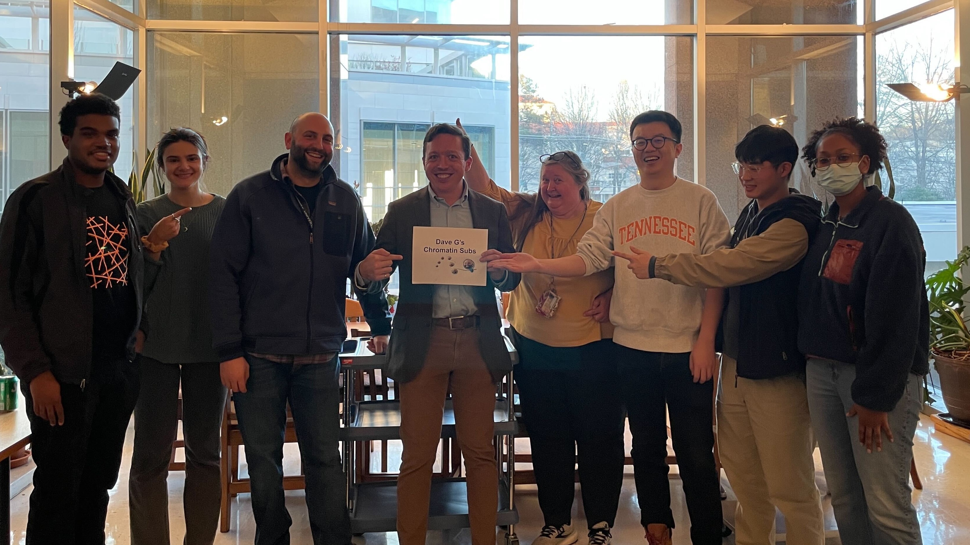 The lab hosts Third Friday Happy Hour. 1/20/2023