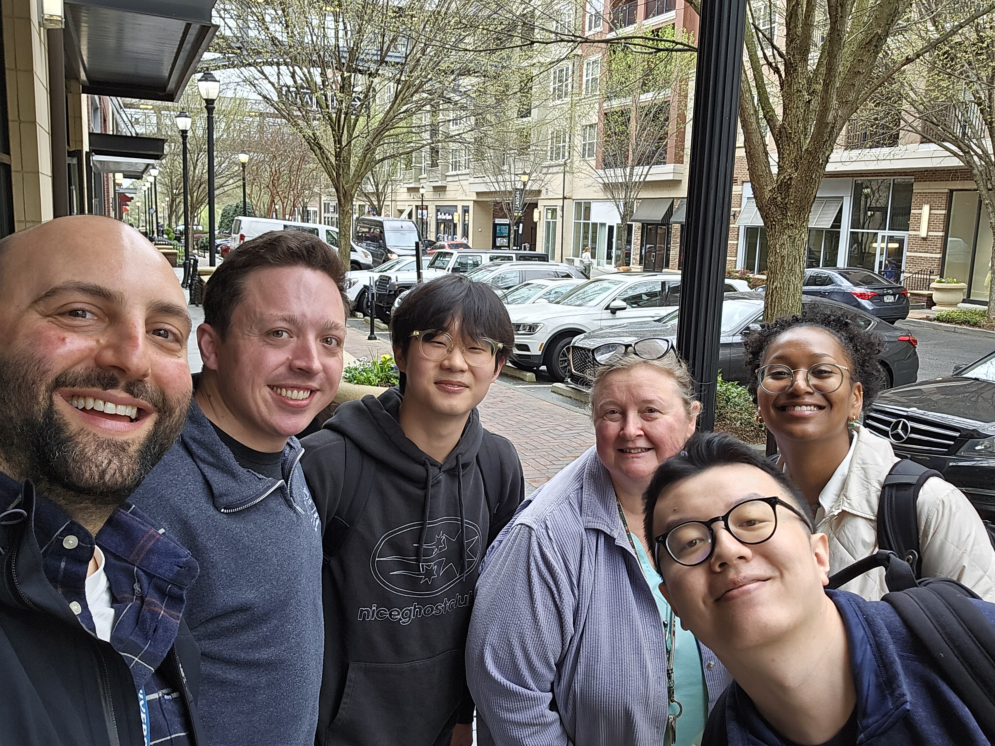 Lab lunch to celebrate Sona’s honors thesis defense (Highest Honors). 3/26/2024